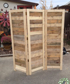 نرده دیوار و پارتیشن چوبی WPF23 Wooden partition fences