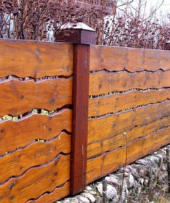 نرده دیوار و پارتیشن چوبی WPF39 Wooden partition fences