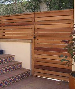 نرده دیوار و پارتیشن چوبی WPF46 Wooden partition fences