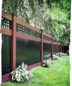 نرده دیوار و پارتیشن چوبی WPF49 Wooden partition fences