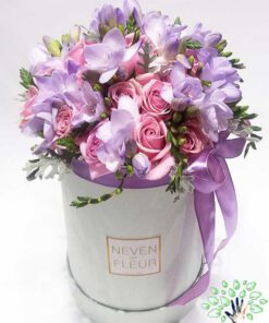 باکس گل طبیعی NFB100 Natural Flower Box