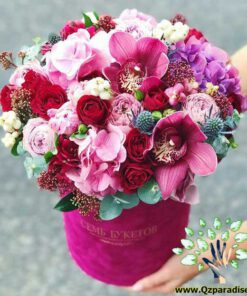 باکس گل طبیعی NFB103 Natural Flower Box