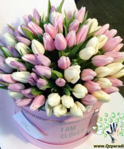 باکس گل طبیعی NFB108 Natural Flower Box