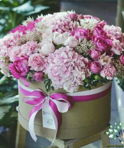 باکس گل طبیعی NFB111 Natural Flower Box