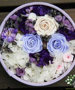 باکس گل طبیعی NFB112 Natural Flower Box