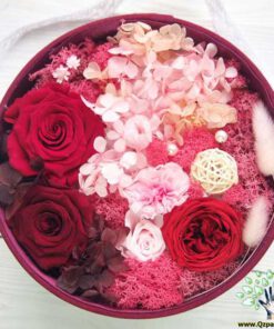 باکس گل طبیعی NFB114 Natural Flower Box