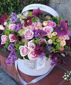 باکس گل طبیعی NFB116 Natural Flower Box