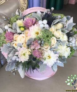 باکس گل طبیعی NFB117 Natural Flower Box