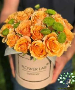 باکس گل طبیعی NFB124 Natural Flower Box