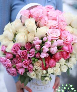 باکس گل طبیعی NFB125 Natural Flower Box