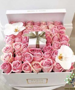 باکس گل طبیعی NFB132 Natural Flower Box