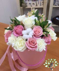 باکس گل طبیعی NFB136 Natural Flower Box