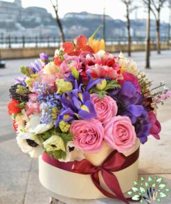 باکس گل طبیعی NFB144 Natural Flower Box