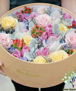 باکس گل طبیعی NFB153 Natural Flower Box