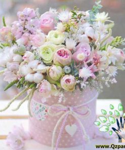 باکس گل طبیعی NFB155 Natural Flower Box