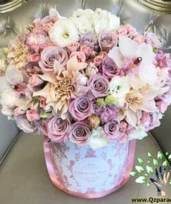 باکس گل طبیعی NFB158 Natural Flower Box