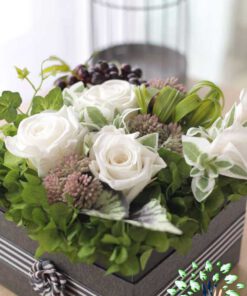 باکس گل طبیعی NFB166 Natural Flower Box