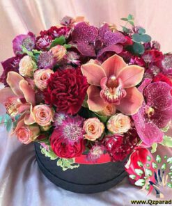 باکس گل طبیعی NFB167 Natural Flower Box