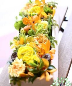 باکس گل طبیعی NFB168 Natural Flower Box