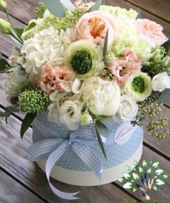 باکس گل طبیعی NFB172 Natural Flower Box