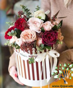 باکس گل طبیعی NFB174 Natural Flower Box