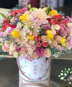 باکس گل طبیعی NFB177 Natural Flower Box