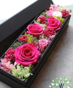 باکس گل طبیعی NFB178 Natural Flower Box