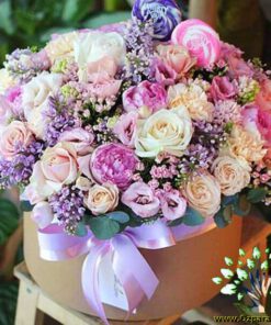 باکس گل طبیعی NFB192 Natural Flower Box