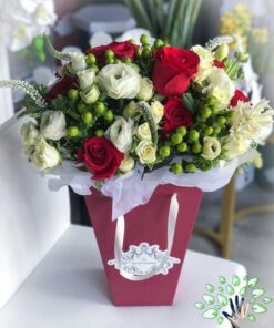 باکس گل طبیعی NFB199 Natural Flower Box