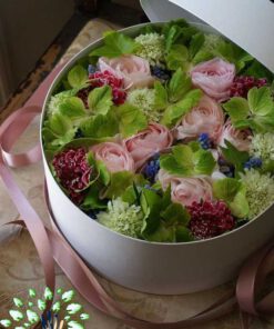 باکس گل طبیعی NFB214 Natural Flower Box