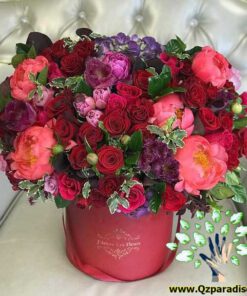 باکس گل طبیعی NFB216 Natural Flower Box