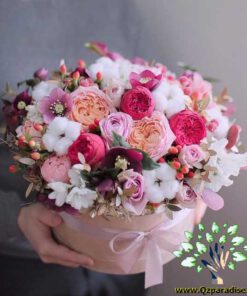 باکس گل طبیعی NFB221 Natural Flower Box