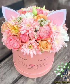 باکس گل طبیعی NFB224 Natural Flower Box