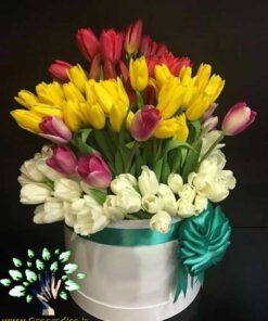 باکس گل طبیعی NFB225 Natural Flower Box