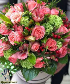 باکس گل طبیعی NFB238 Natural Flower Box