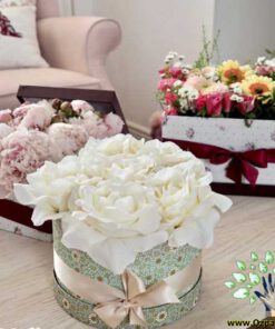 باکس گل طبیعی NFB240 Natural Flower Box