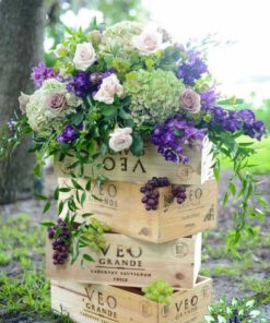 باکس گل طبیعی NFB242 Natural Flower Box