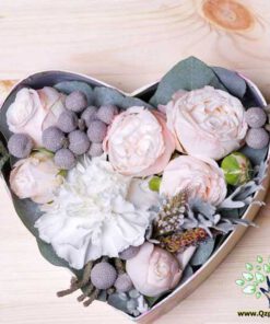 باکس گل طبیعی NFB245 Natural Flower Box