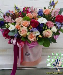 باکس گل طبیعی NFB248 Natural Flower Box