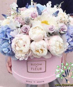 باکس گل طبیعی NFB257 Natural Flower Box