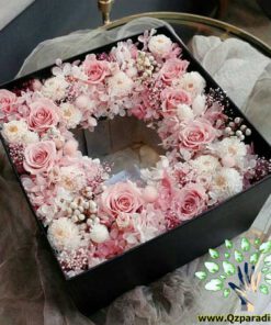 باکس گل طبیعی NFB262 Natural Flower Box