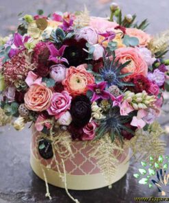 باکس گل طبیعی NFB270 Natural Flower Box