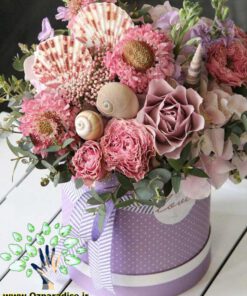 باکس گل طبیعی NFB275 Natural Flower Box