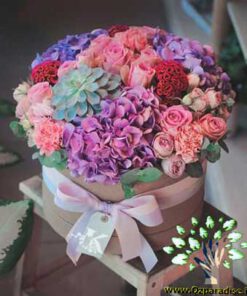 باکس گل طبیعی NFB277 Natural Flower Box