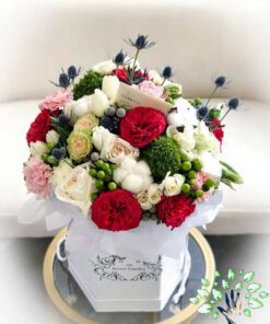 باکس گل طبیعی NFB278 Natural Flower Box