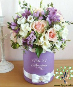 باکس گل طبیعی NFB280 Natural Flower Box