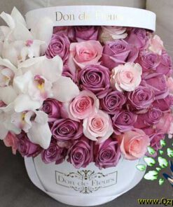 باکس گل طبیعی NFB283 Natural Flower Box