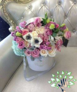 باکس گل طبیعی NFB284 Natural Flower Box