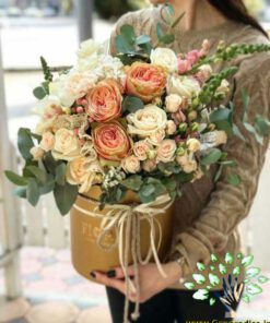 باکس گل طبیعی NFB287 Natural Flower Box