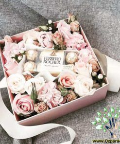 باکس گل طبیعی NFB292 Natural Flower Box